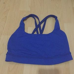 Lululemon bra blue